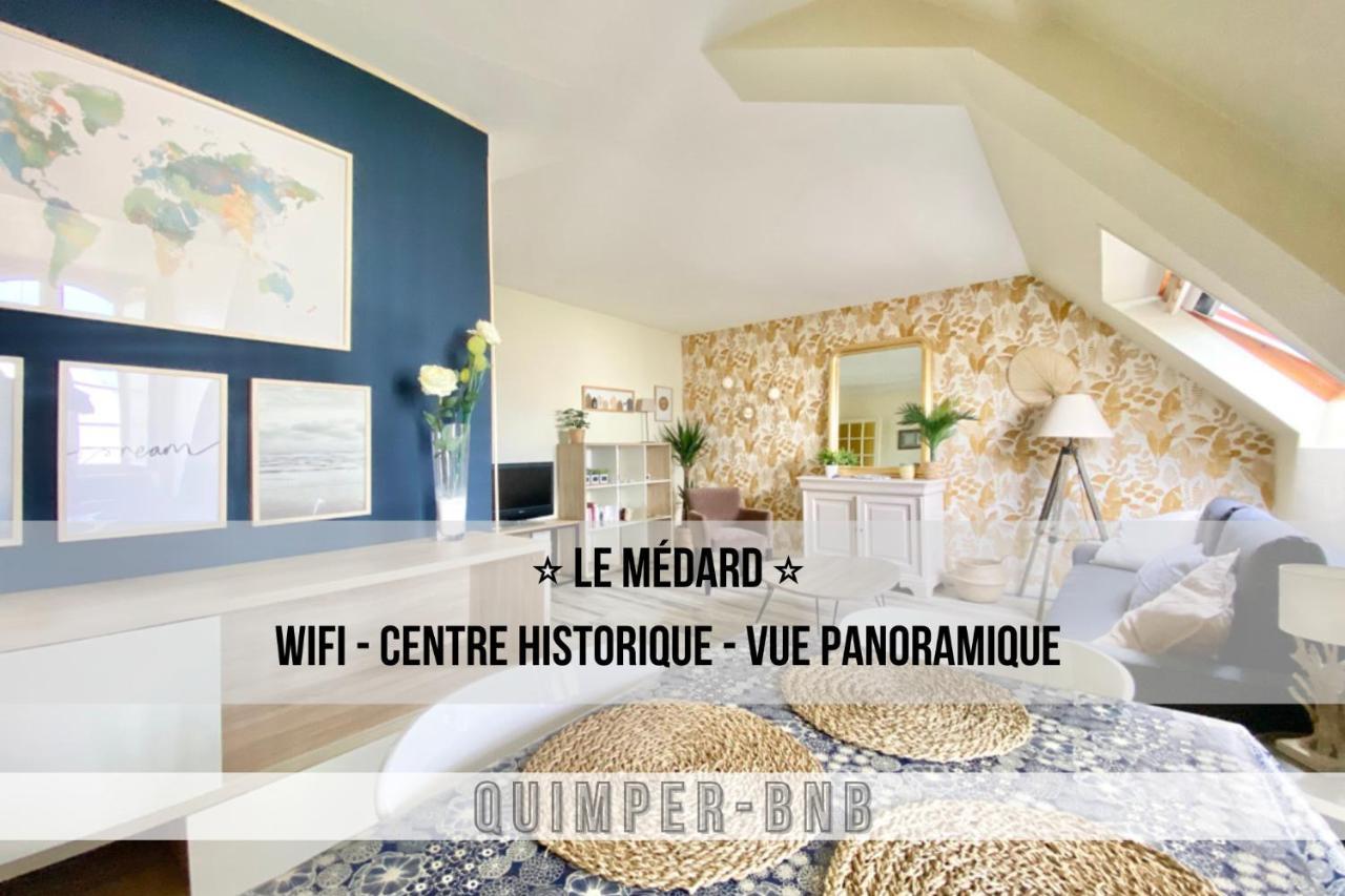 Le Medard - Confort - Wifi - Centre Historique - Entree Autonome Daire Quimper Dış mekan fotoğraf